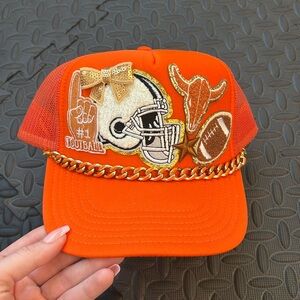 Football trucker hat